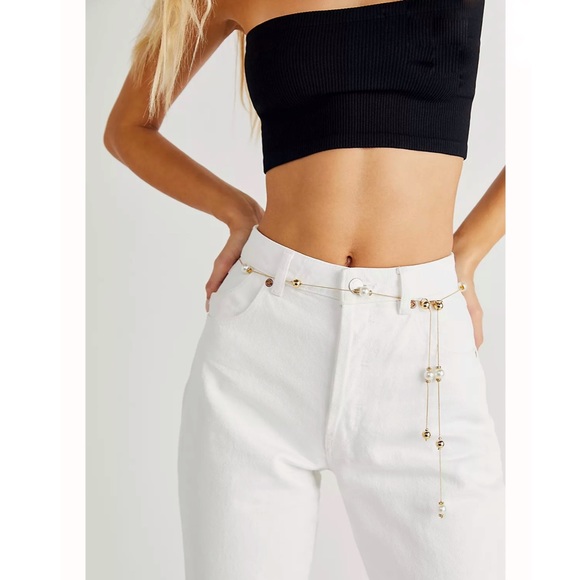 NWOT Rollas Classic High Rise Straight Leg Jean in Vintage White size 26 - Picture 4 of 16